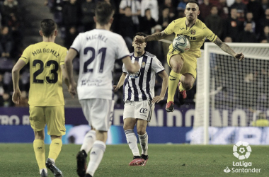 Valladolid y Villarreal empatan en el debut de Ben Arfa