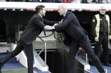 Zidane vs Simeone: se juegan su partido en el banquillo