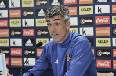 Imanol Alguacil: "El partido ante el Villarreal será muy abierto"