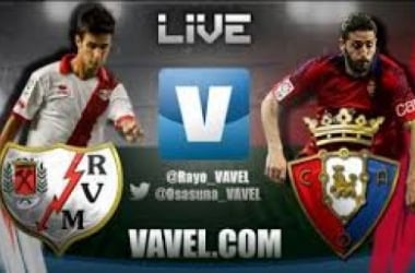 Rayo Vallecano - Osasuna  en directo 