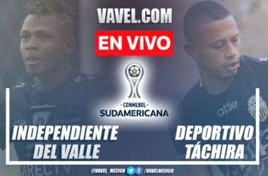 Independiente del Valle vs
Deportivo Táchira EN VIVO hoy en Vuelta Copa
Sudamericana (0-0)
