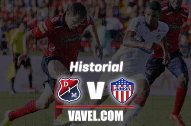 Historial entre Independiente Medellín y Junior de Barranquilla