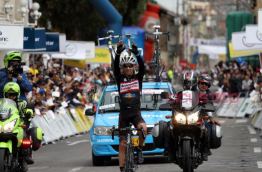 Rafael Infantino ganó en Pasto la tercera etapa de la Vuelta a Colombia