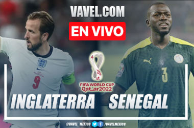 Inglaterra vs Senegal EN VIVO hoy: Medio tiempo (2-0)