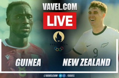 Highlights and Best Moments, Guinea 1-2 New
Zealand in Soccer Match in Olympic Games