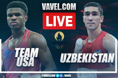 Summary of the fight, Omari Jones vs Asadkhuja in male Boxing in Olympic Games