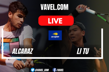 Summaary and sets of the Carlos Alcaraz vs Li Tu in the US Open 2024