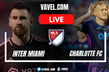 Goals and summary of the Inter Miami 1-1 Charlotte in MLS