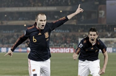 Iniesta: “Sigo sintiendo
sensaciones del momento del gol”