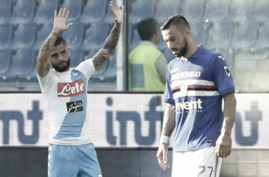 Resumen Napoli 3-2 Sampdoria en Serie A 2017/18