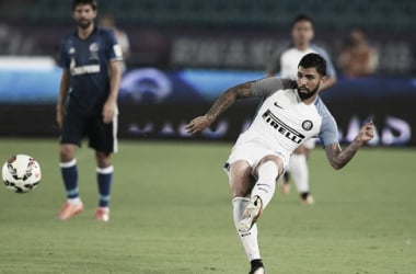 Gabigol entra no segundo tempo, e Internazionale empata com Schalke 04 na China