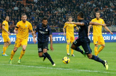 Inter de Milan-Hellas Verona: puestos igualados, objetivos diferentes