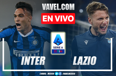 Goles y resumen del Inter 2-1 Lazio en la Serie A