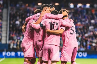 SACO BOLETO. Inter Miami tras golear a Cincinnati espera rival en las semifinales de la Major League Soccer. Foto: Web