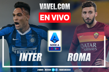 Goles y resumen del Inter 3-1 Roma en Serie A