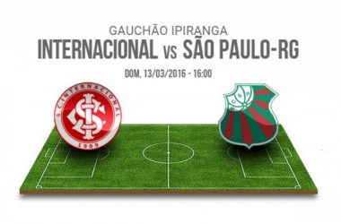 Resultado Internacional x São Paulo-RS no Campeonato Gaúcho 2016 (1-1)
