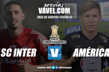 Previa SC Internacional vs América de Cali: choque clave en el regreso de la Copa Libertadores