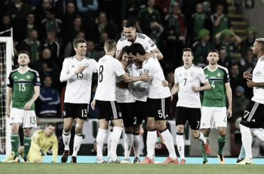 Qualificazioni Russia 2018 - La Germania stacca il pass: 1-3 sul velluto in Irlanda del Nord