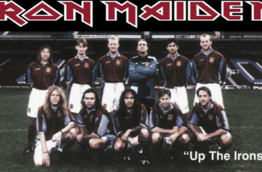 Iron Maiden, los sonidos metálicos del fútbol