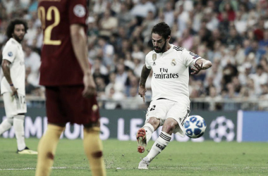 Isco, primer jugador español en marcar de falta en Champions League