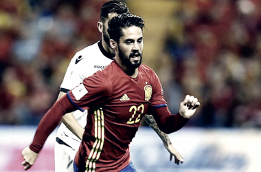 Isco lideró la actuación merengue en la Roja