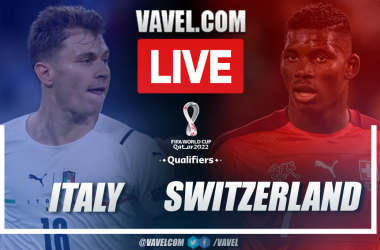 Highlights and goals: Italy 1-1 Switzerland in 2022 World Cup Qualifiers