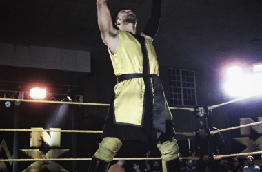 Hideo Itami returns to action at NXT Live Event