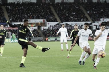 Iwobi: &quot;Estoy reclamando el primer gol&quot;