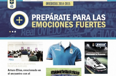 Nuevo lavado de cara a la web del Real Oviedo