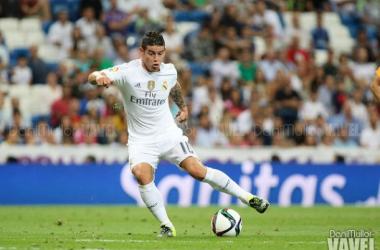 El Real Madrid se queda un mes sin James Rodríguez