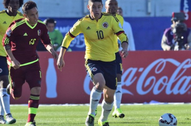 James y Colombia tropiezan en su debut en la Copa América