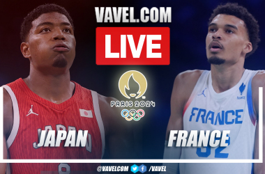 Highlights and points of Japan 90-94 France in Men's Basketball in Olympic Games