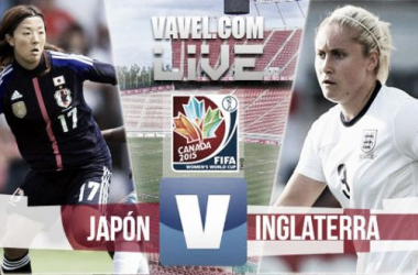 Resultado Japón - Inglaterra en el Mundial de Canadá 2015 (2-1)