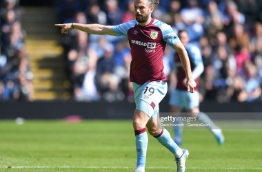 Jay Rodriguez took to the pitch in Burnley&#39;s recent victory against Wolverhampton Wanderers: Dave Howarth - CameraSport/GettyImages