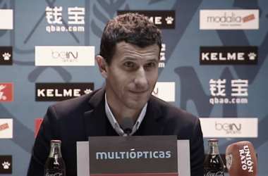 Javi Gracia: &quot;Hemos dado un paso firme y lleno de optimismo e ilusión&quot;