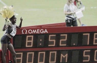 Ruth Jebet shatters 3000m Steeplechase world record during Paris Diamond League, with Kendra Harrison prevailing again