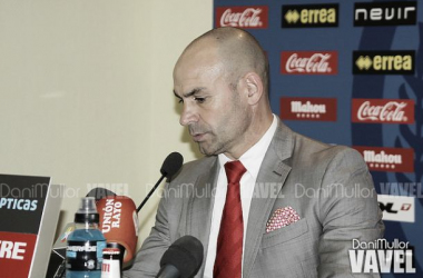 Paco Jémez: &quot;Me voy contento con el partido, no con el resultado&quot;