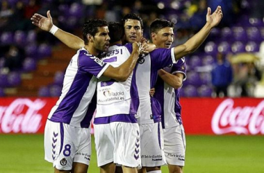 Los hombres del gol del Real Valladolid