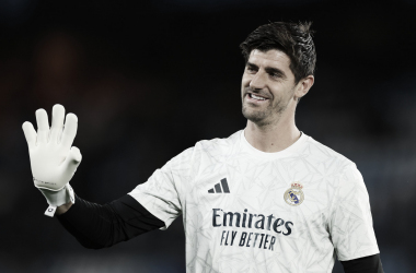 Courtois, sobre las palabras de Simeone: "Tenemos ideas diferentes de lo que es una provocación"