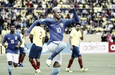 Neymar lidera la victoria de Brasil