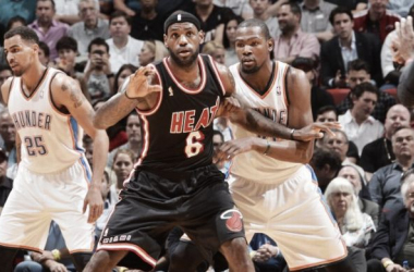 Durant y los Thunder golpean la NBA en Miami