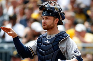 Milwaukee Brewers C Jonathan Lucroy Sidelined 4-6 Weeks After Hamstring Strain