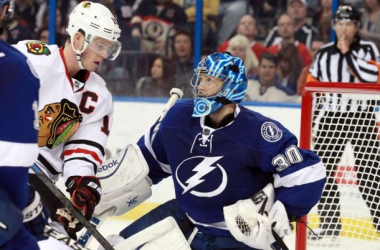 Chicago Blackhawks - Tampa Bay Lightning in NHL Stanley Cup Finals Game 2 (3-4)