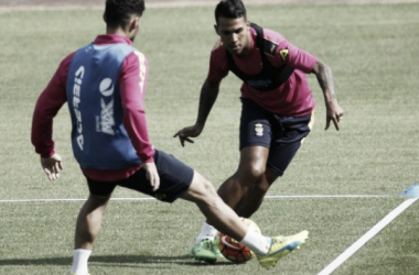 Jonathan Viera: &quot;Es vital conseguir los tres puntos ante el Rayo&quot;