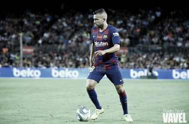 Jordi Alba, lesionado