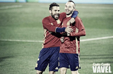 Jordi Alba: &quot;Hemos sido campeones de grupo&quot;