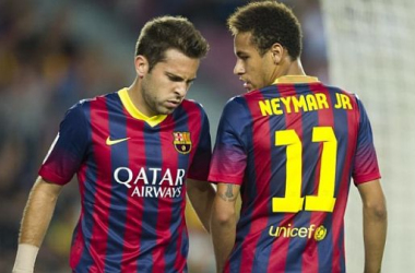 Neymar y Alba dicen adiós a la temporada