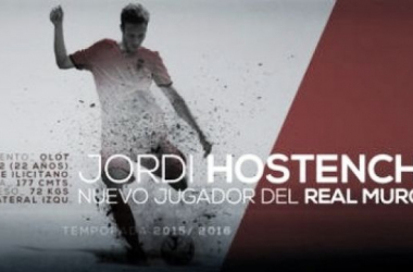 Jordi Hostench se une al Real Murcia