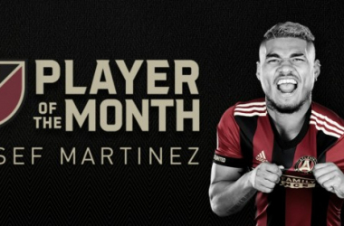Josef Martinez elegido mejor jugador del mes de marzo en la MLS