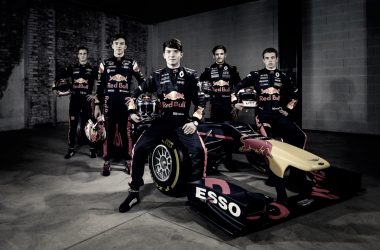 La nueva generación de pilotos del Red Bull Junior Team